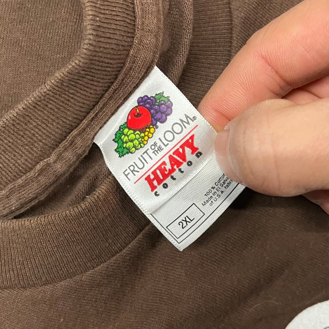 빈티지 The End 메세지 티셔츠 (105) 상품이미지4