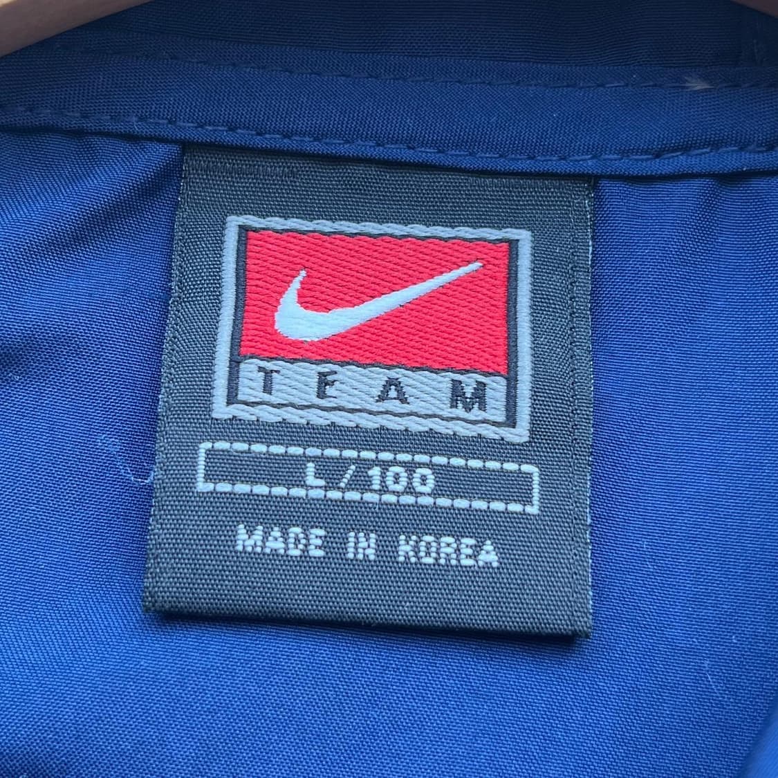 나이키 스우시 스카치 라인 네이비 폴리쉘 풀오버 아노락 상품이미지9