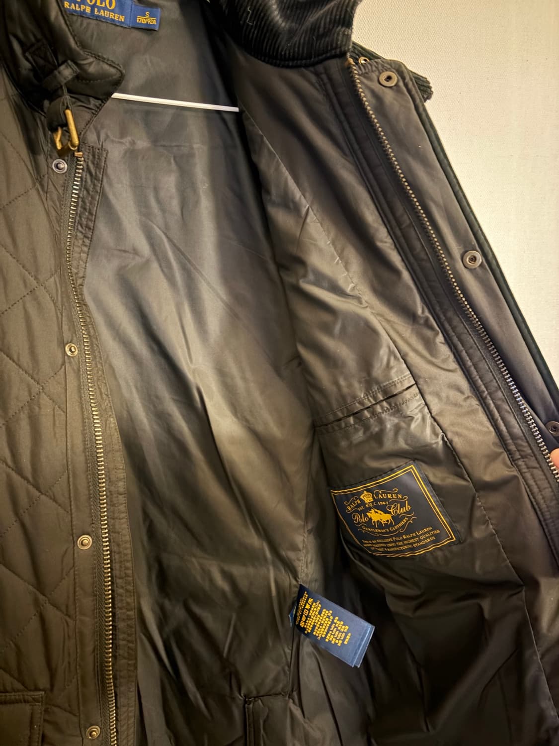 폴로 버클넥 퀼팅자켓 상품이미지2