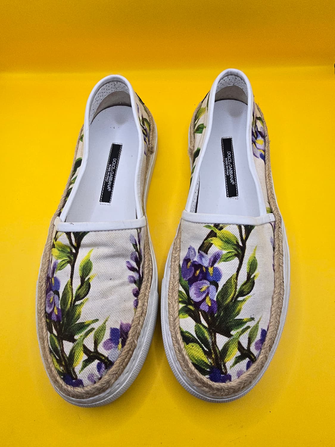 (정품)돌체앤가바나 플라워 에스파듀 슬립온(35)225~230 상품이미지4