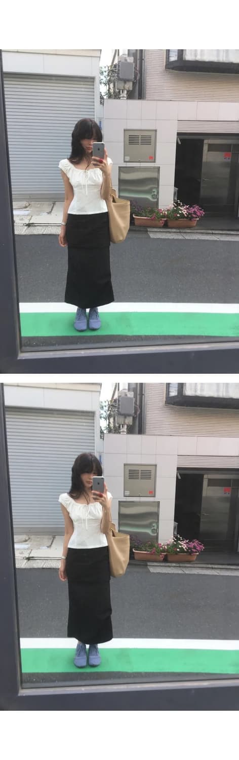 메이비베이비 스커트 블랙 상품이미지1