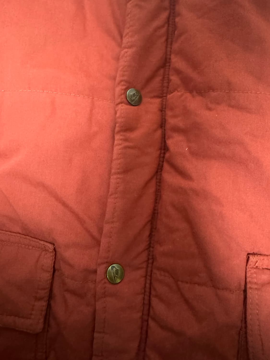 XL 나이키 화승 80s 올드스쿨 버건디 점퍼 자켓 상품이미지6