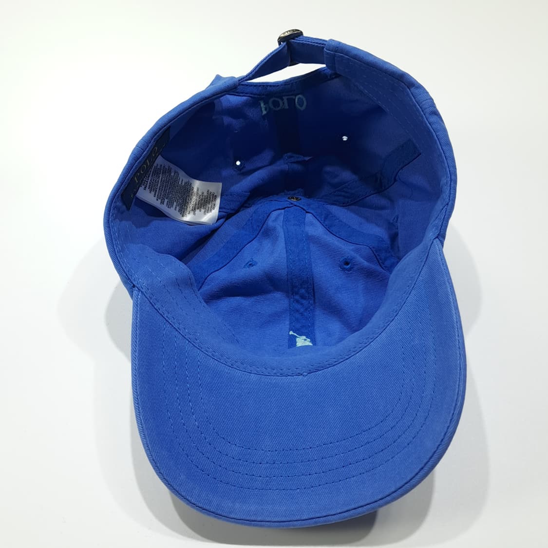CL521 폴로 스카이블루 포니자수 로얄 블루 볼캡 모자 상품이미지7