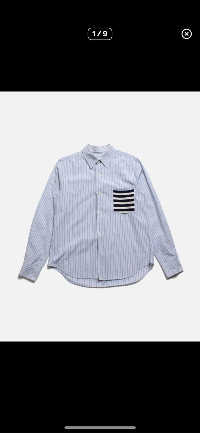COMME DES GARCONS STRIPED SHIRT 상품이미지1
