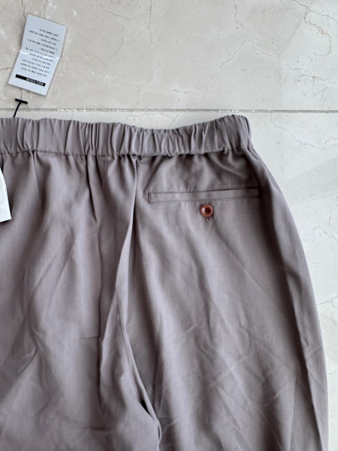 르메르 Lemaire 드라이 실크 릴렉스 팬츠 새상품 xs-s 상품이미지5