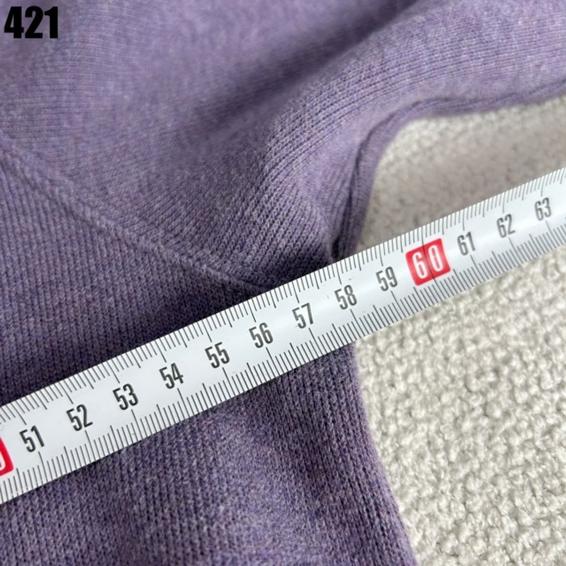 폴로 퍼플 하프집업 맨투맨  상품이미지4