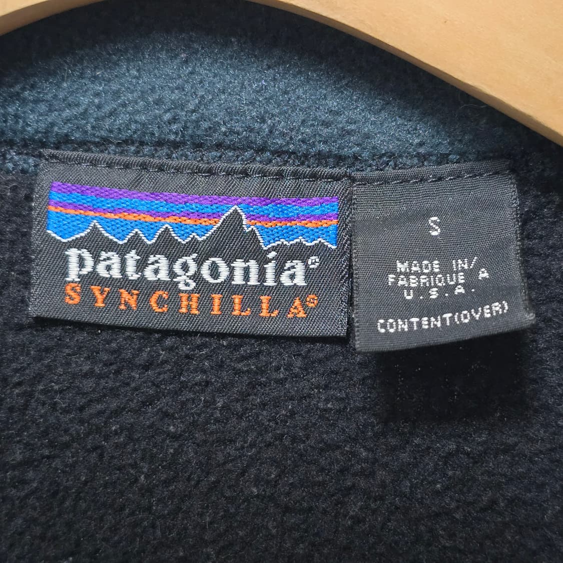90s 미국생산 파타고니아 신칠라 베스트 S 상품이미지4
