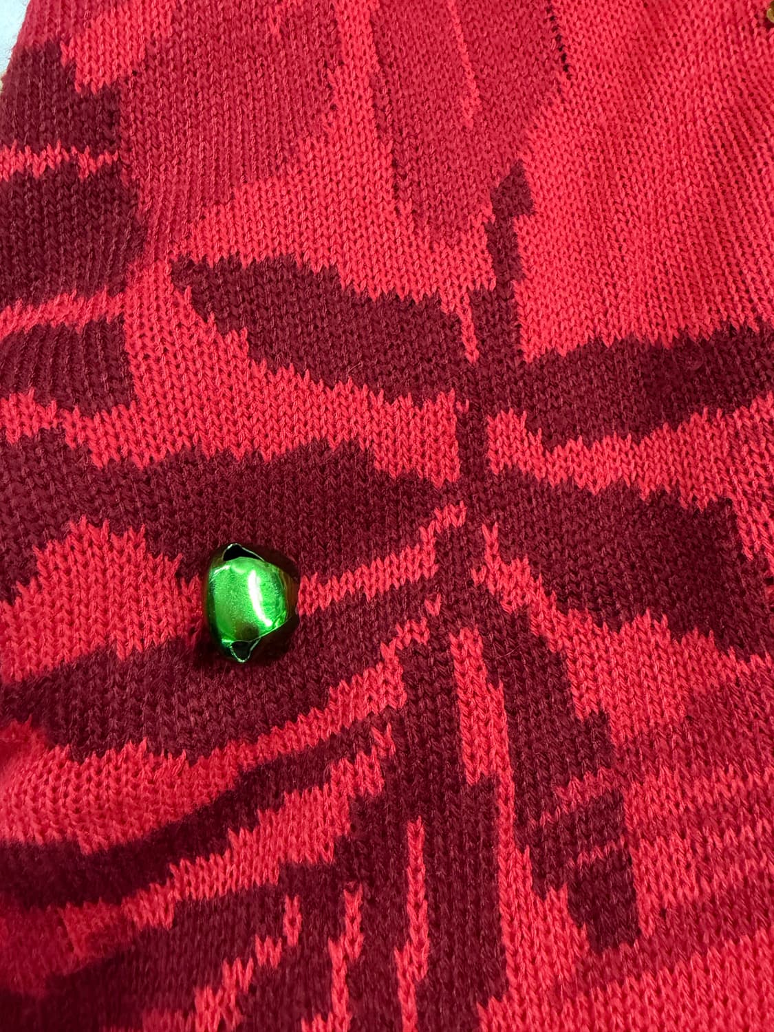 U.S.A. 크리스마스 플라밍고 어글리니트 L (종소리) 어글리스웨터 상품이미지5