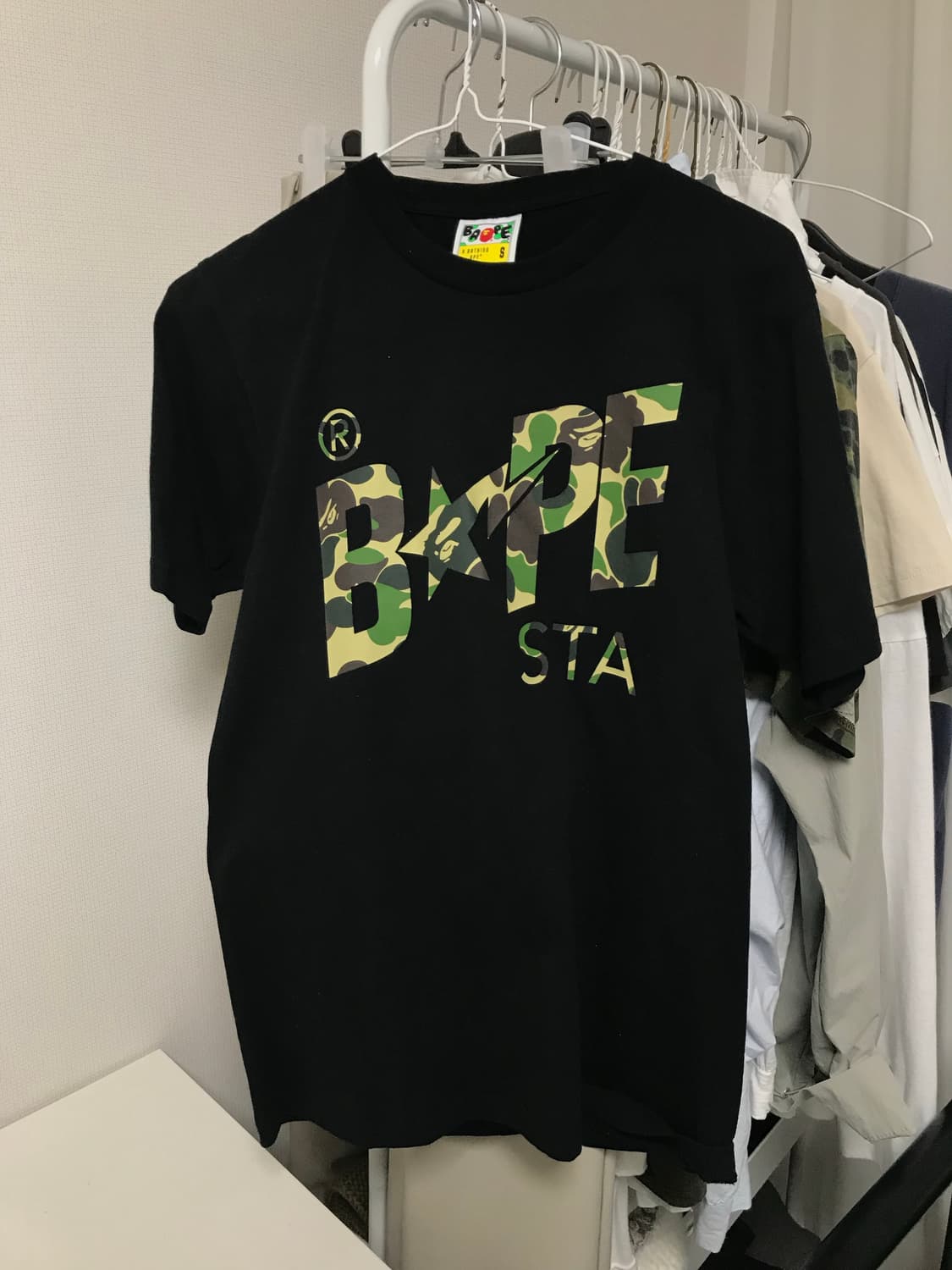 베이프 스타 카모 티셔츠 bape sta 상품이미지1