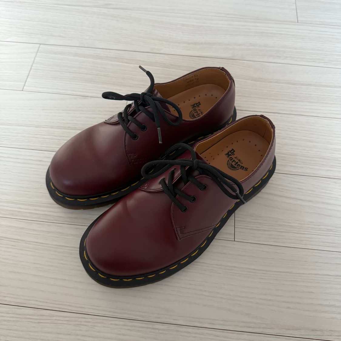 닥터마틴 1461체리레드220-230 새상품급 상품이미지2