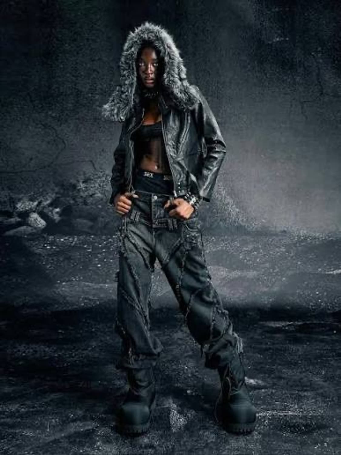 Cozyworldwide knight club leather jk (M) 상품이미지5