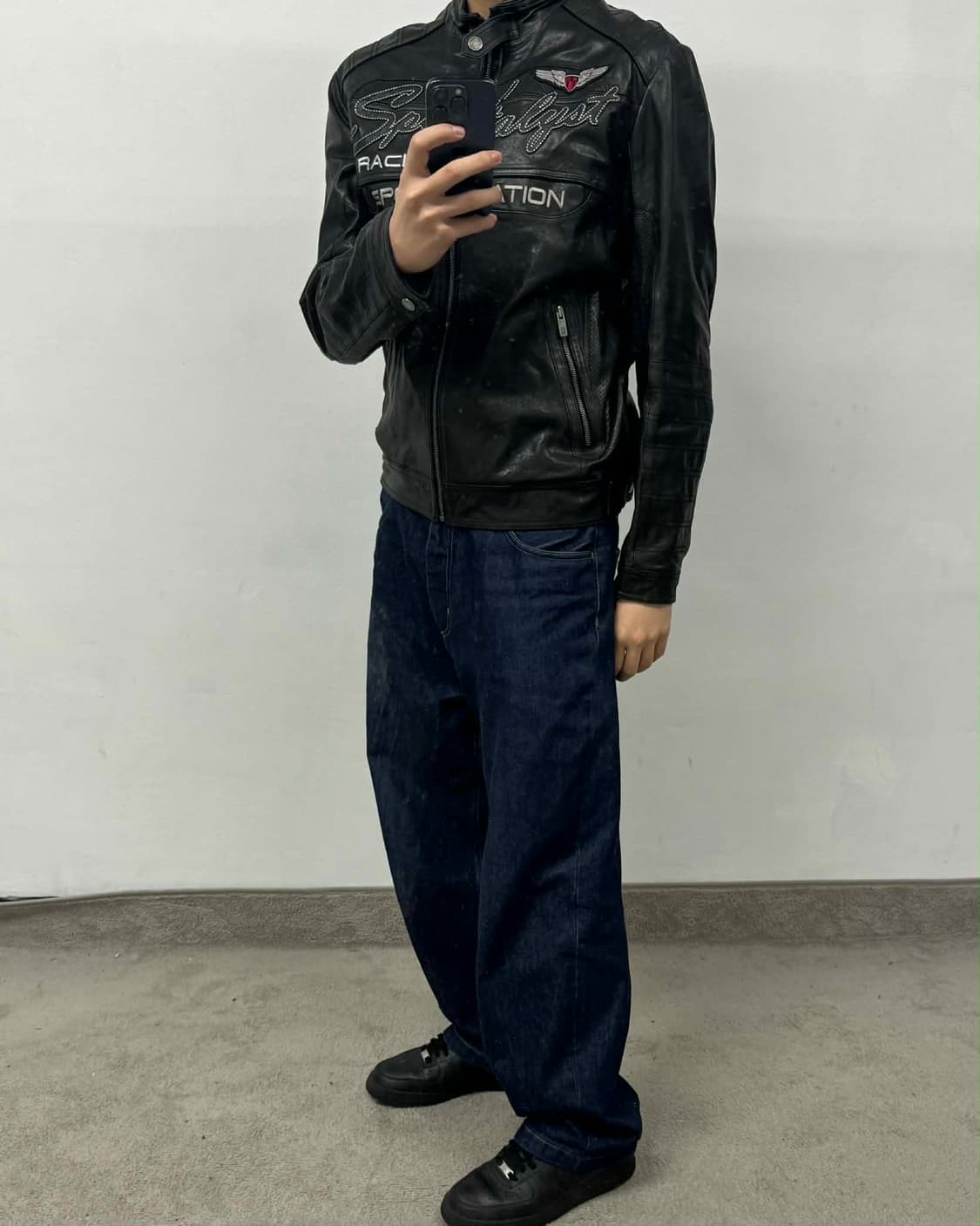 [105] EXR 스피드카 램스킨 레이싱 가죽 자켓 상품이미지3