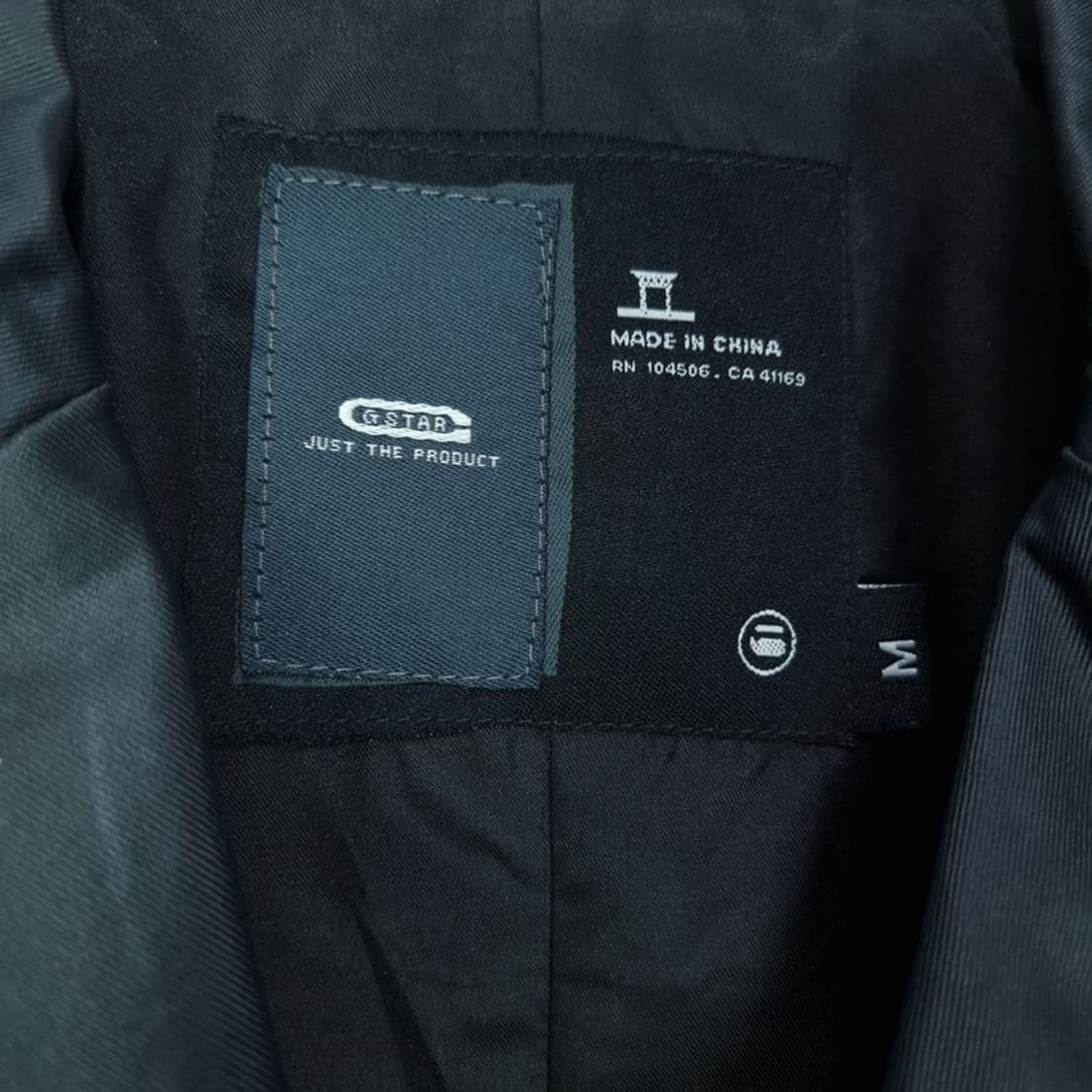 [지스타 로우] 투버튼 코팅 블레이저 자켓 M17965 상품이미지6