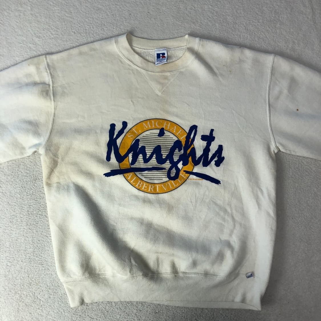 90s 러셀 St Knights 스웻셔츠  상품이미지4