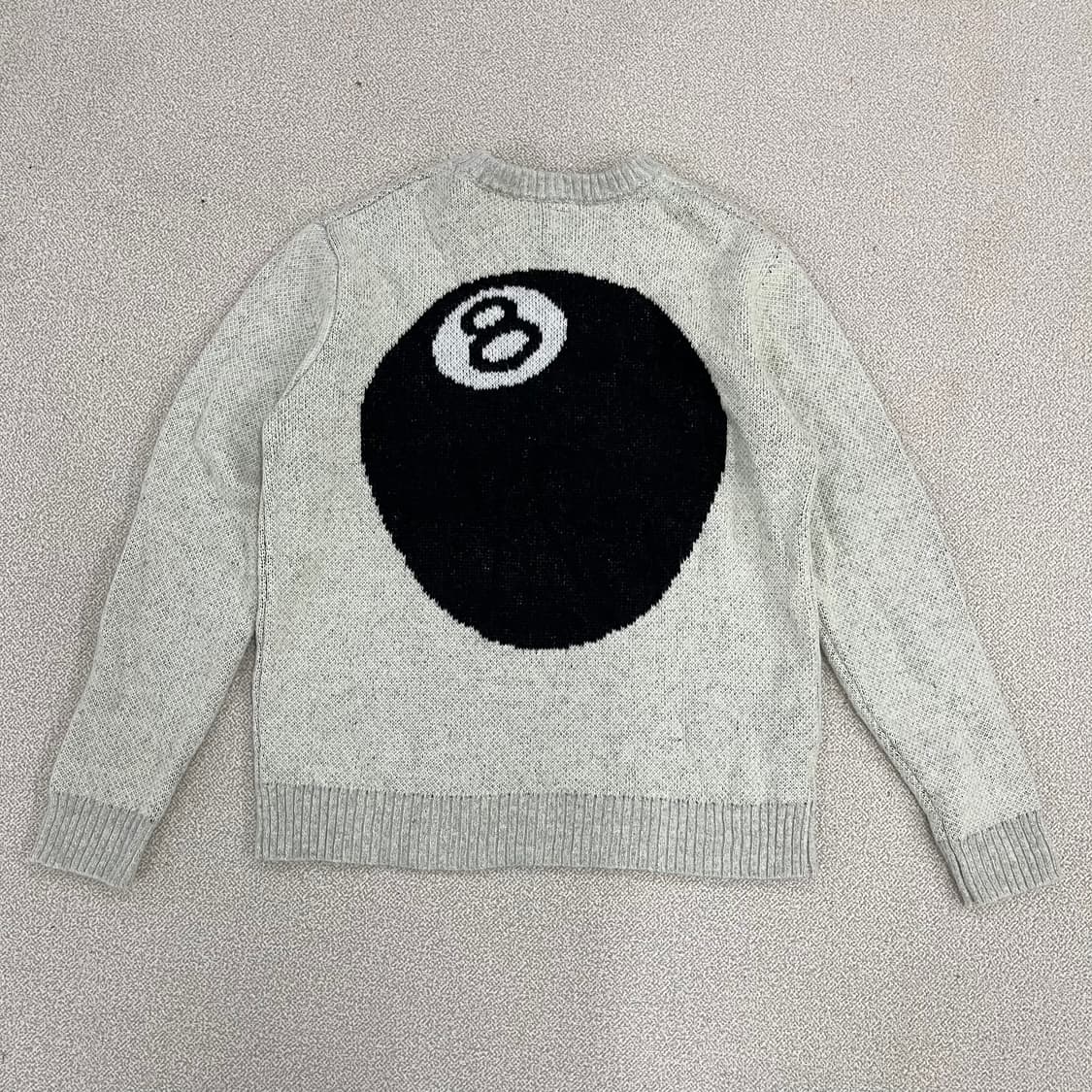 [M] 8볼 헤비 브러쉬드 니트 스웨터 0106M1 상품이미지3