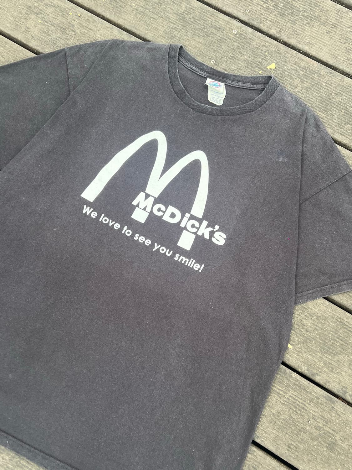 McDonald’s Parody T Shirt 2000s Vintage 상품이미지2
