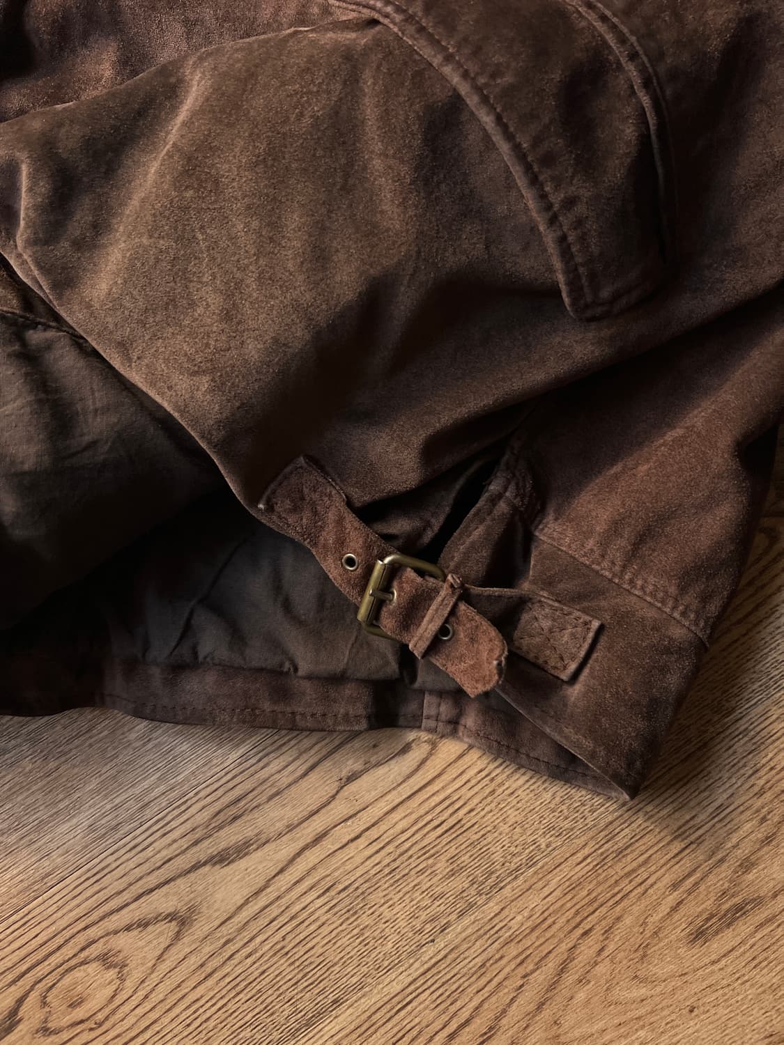 [XL]유로 빈티지 리얼 스웨이드 드리즐러 자켓 상품이미지5