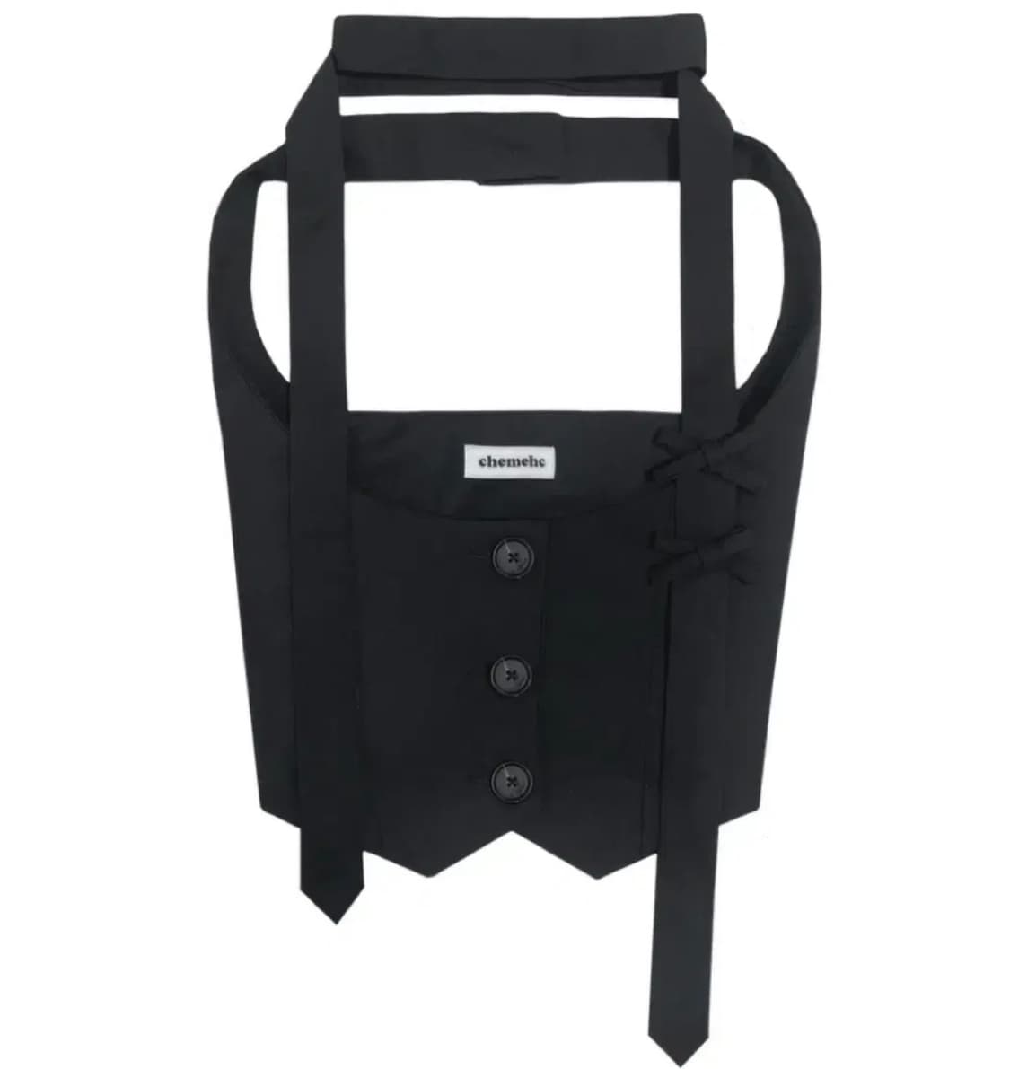 Chemehc 체메씨 트윌 베스트 차콜 상품이미지1