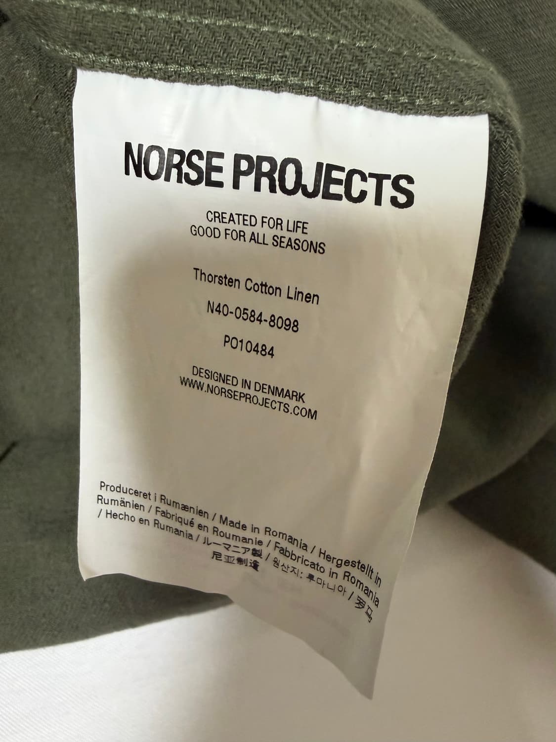 노스프로젝트(North Projects) 린넨 셔츠 M 상품이미지4