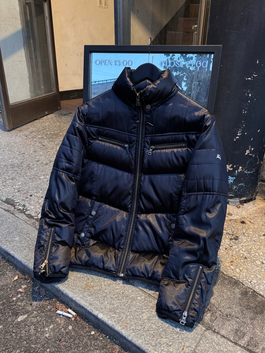 버버리 블랙라벨 구스다운 푸퍼자켓  상품이미지1