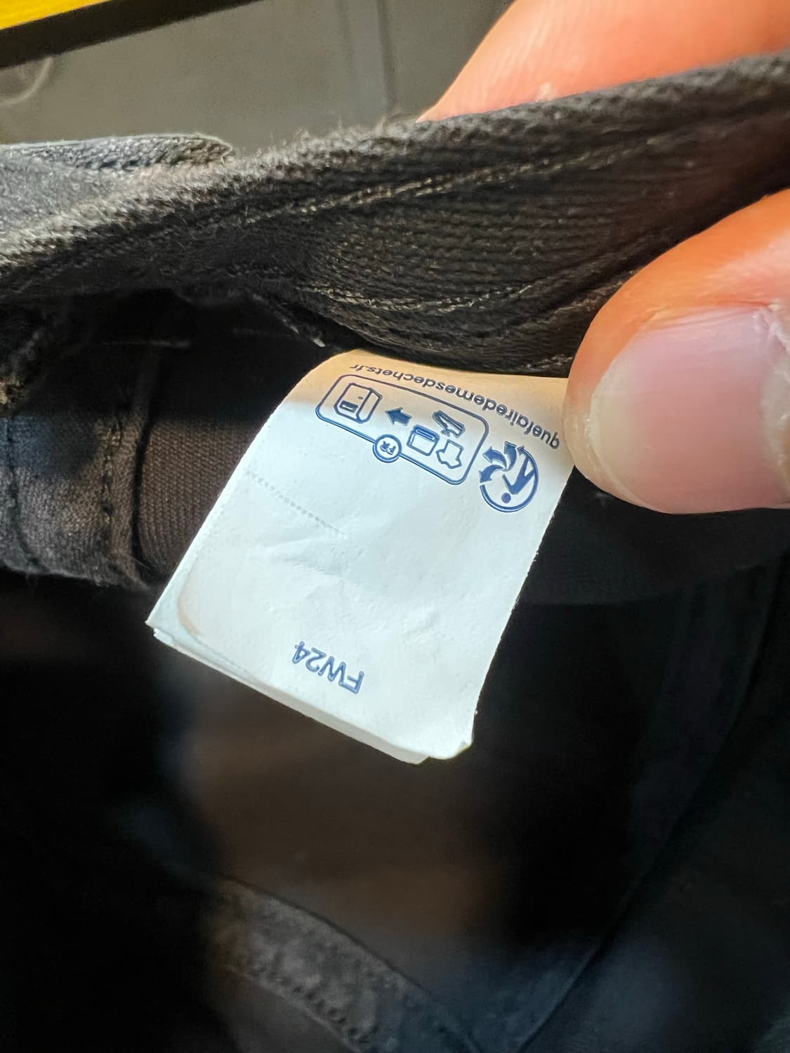 슈프림 워시드 치노 트윌 캠프캡 블랙 판매 상품이미지8