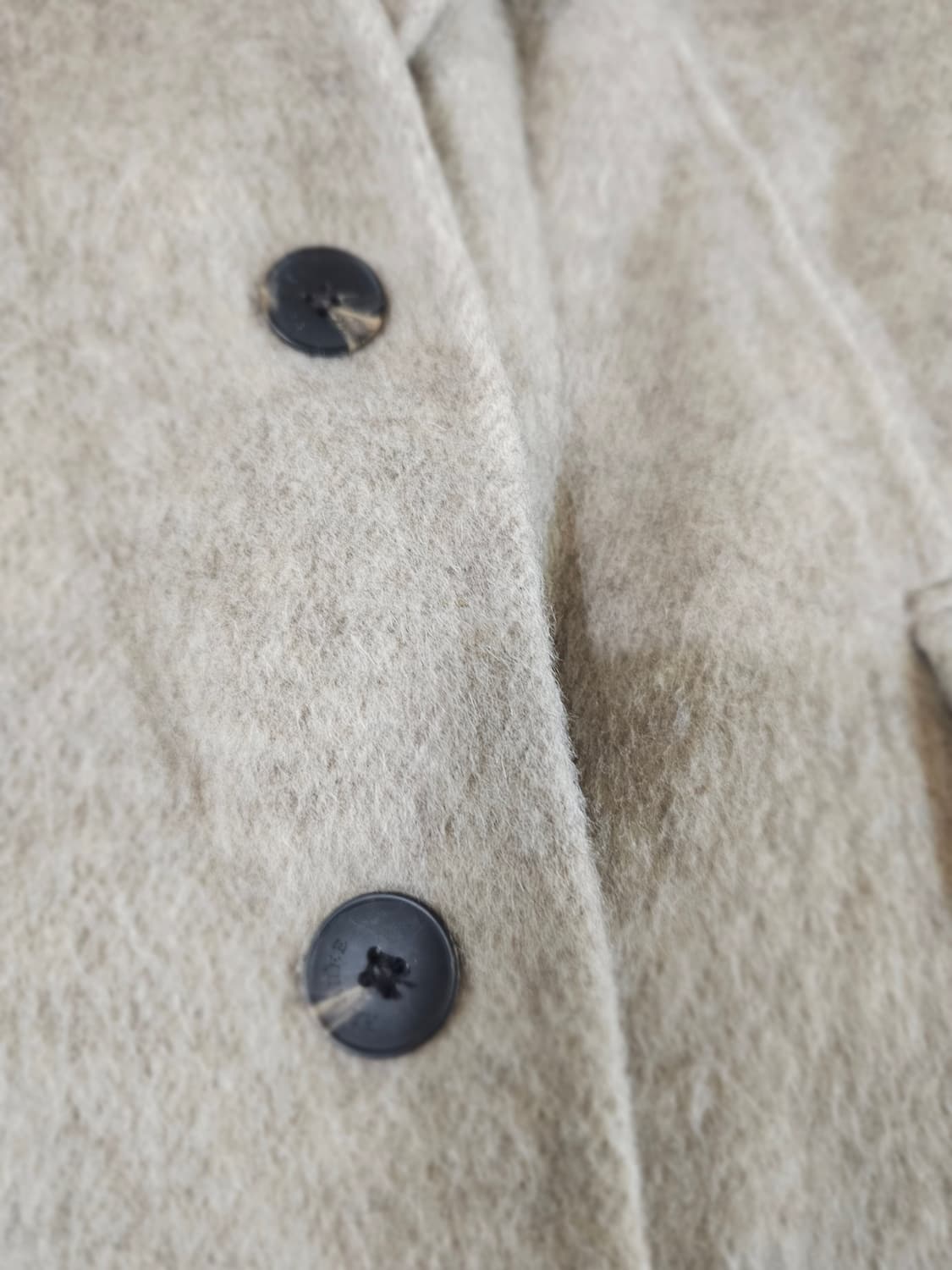 [sm] 리이 RE RHEE 앙고라 실크 핸드메이드 자켓 라이트 브라운 상품이미지5