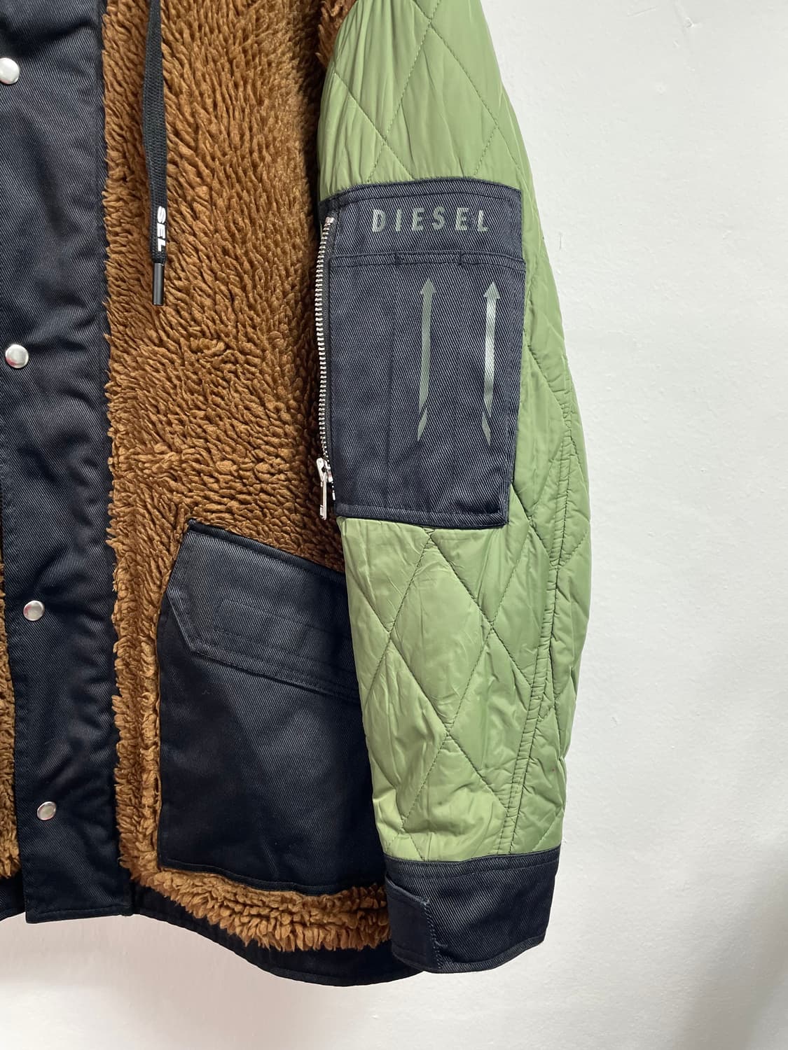 디젤 리버시블 W-PELSTIC 보아 야상 자켓 (on.463) 상품이미지4