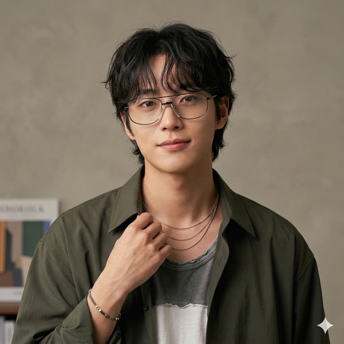 데드스탁 투 브릿지 에어로 메탈 긱시크 에디션 안경테 730 상품이미지1