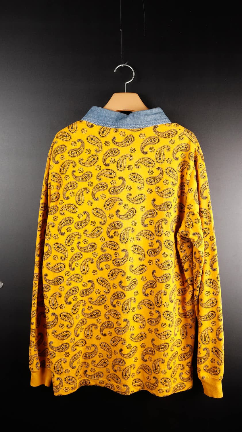 스투시 페이즐리 럭비 티셔츠 상품이미지5