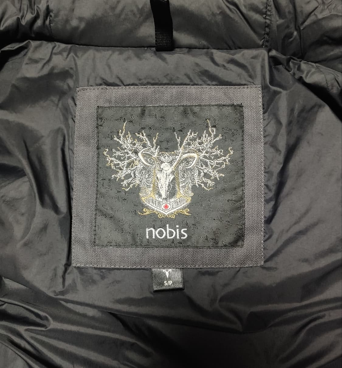 (nobis) 노비스 야테시 챠콜 패딩 점퍼 S (95~100) 상품이미지7
