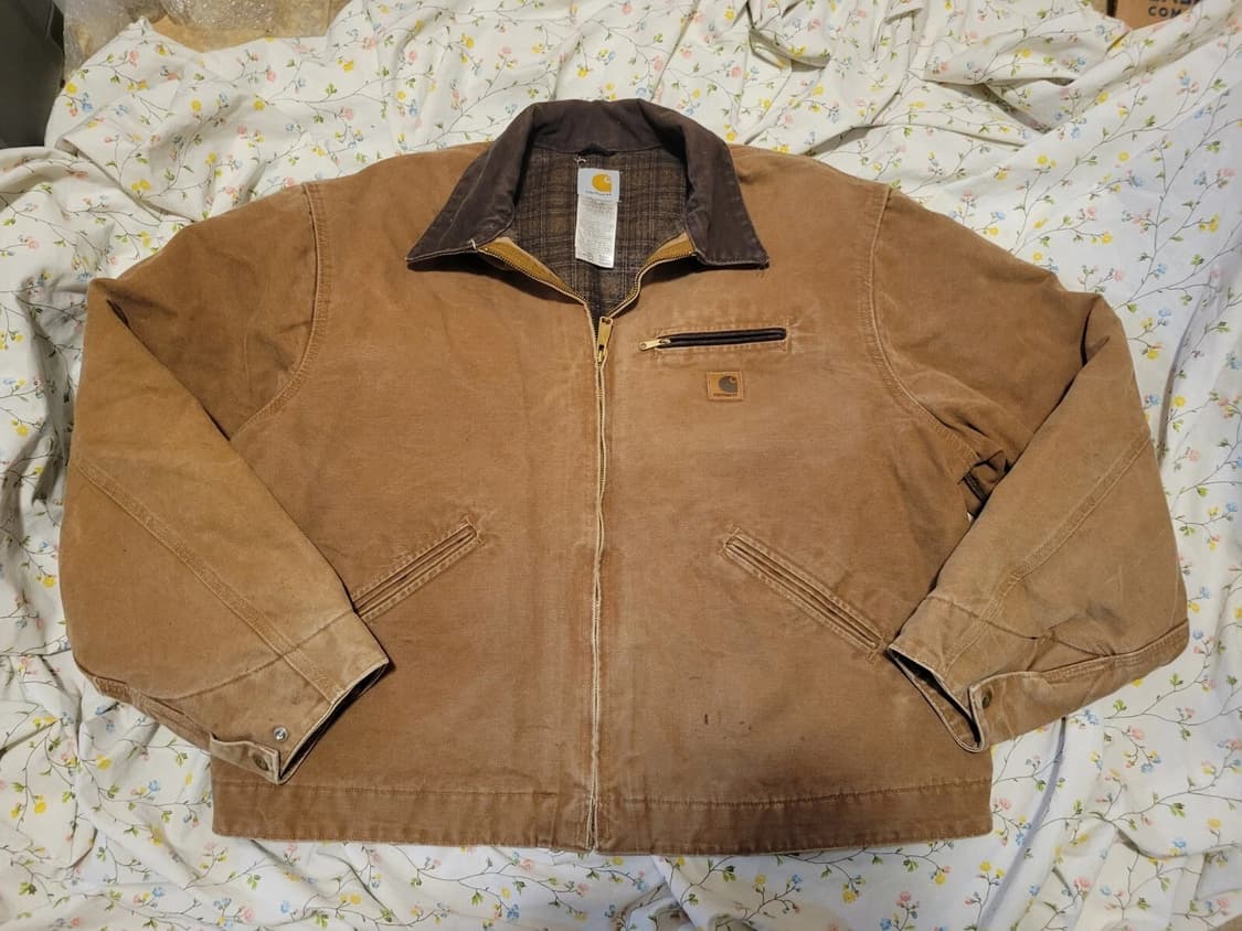 칼하트 J97 디트로이트 블랭킷 자켓 브라운 상품이미지1