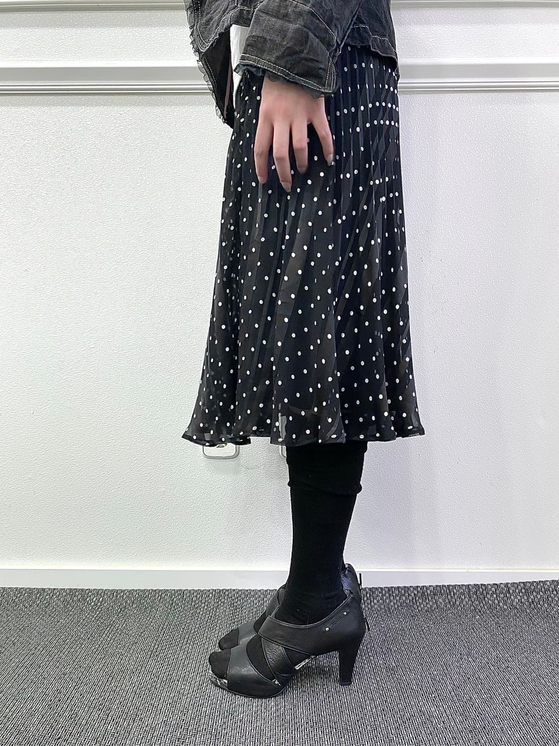 2000s Mood Dot Pattern Skirts 상품이미지2