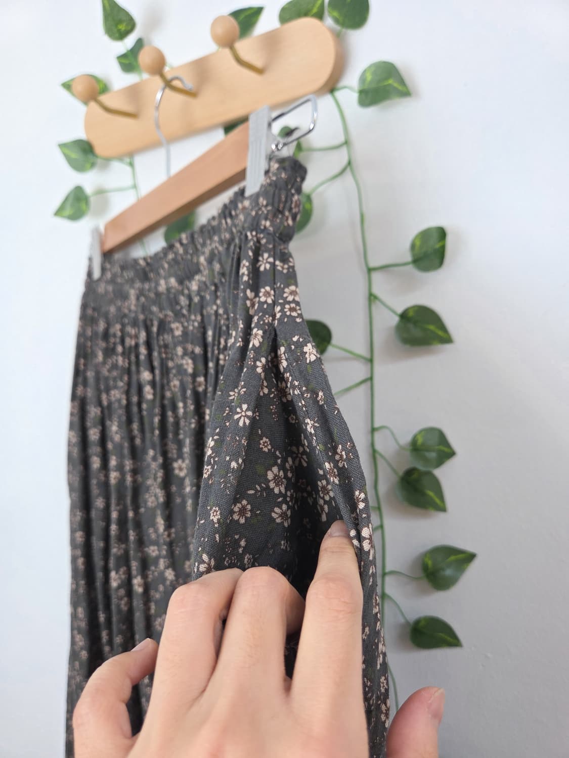 잔꽃 롱스커트 상품이미지5