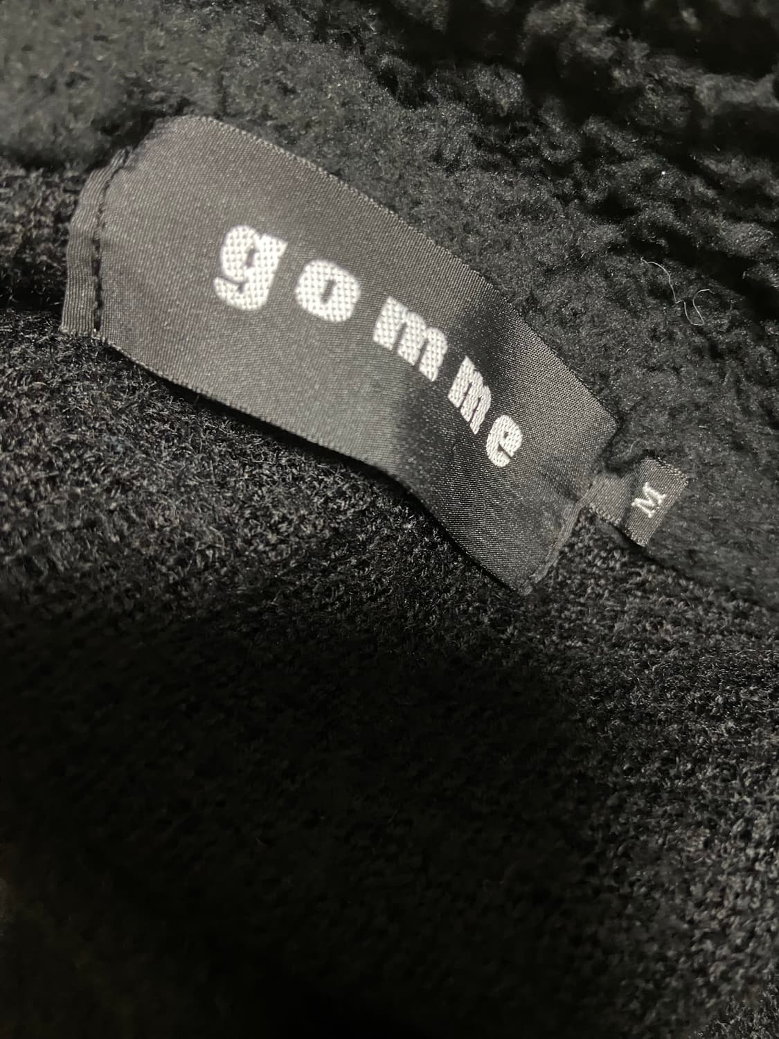 Gomme 고무 변형 하이넥 코트 상품이미지6