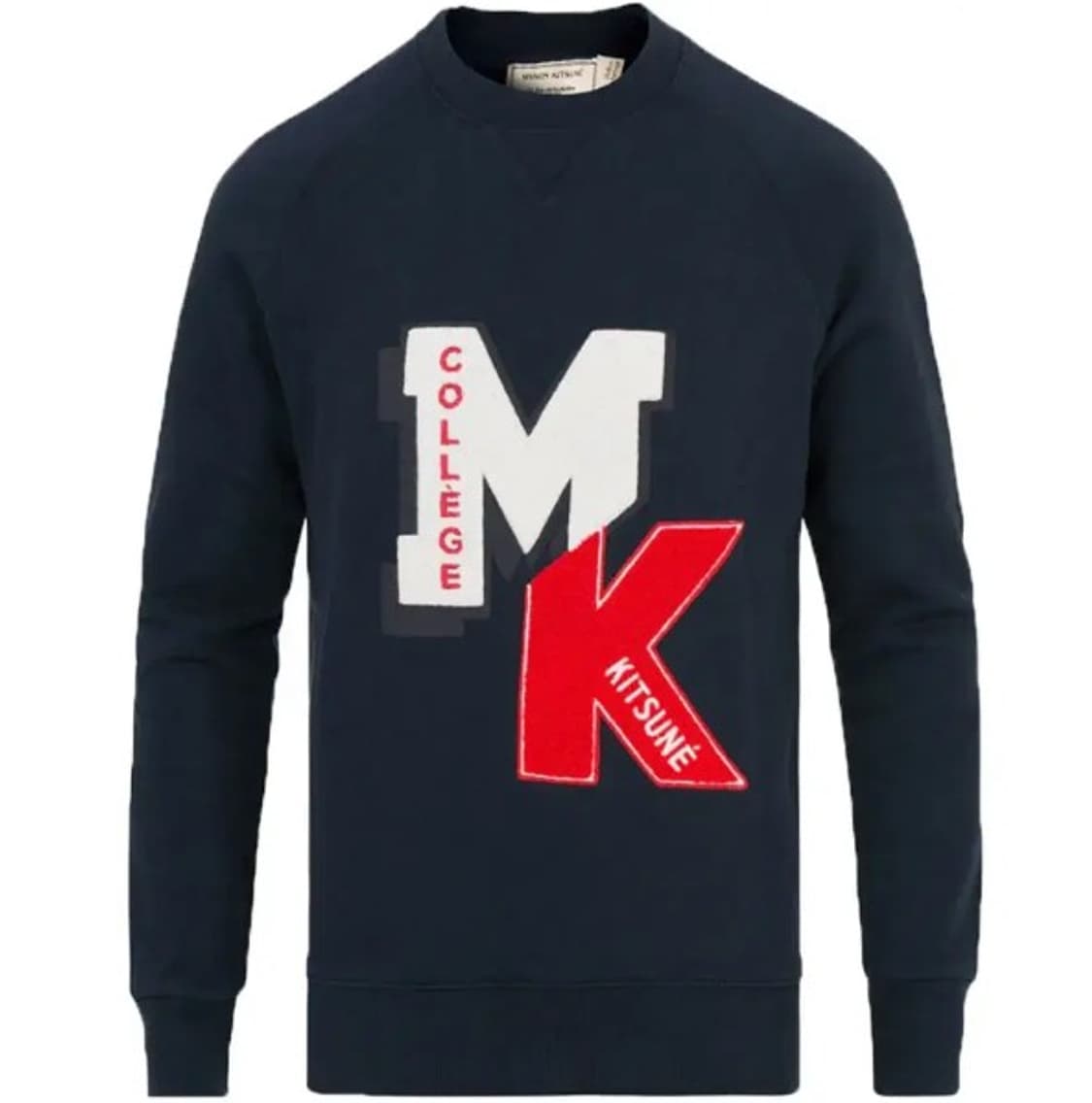 메종키츠네 컬리지 빅로고  맨투맨  상품이미지1