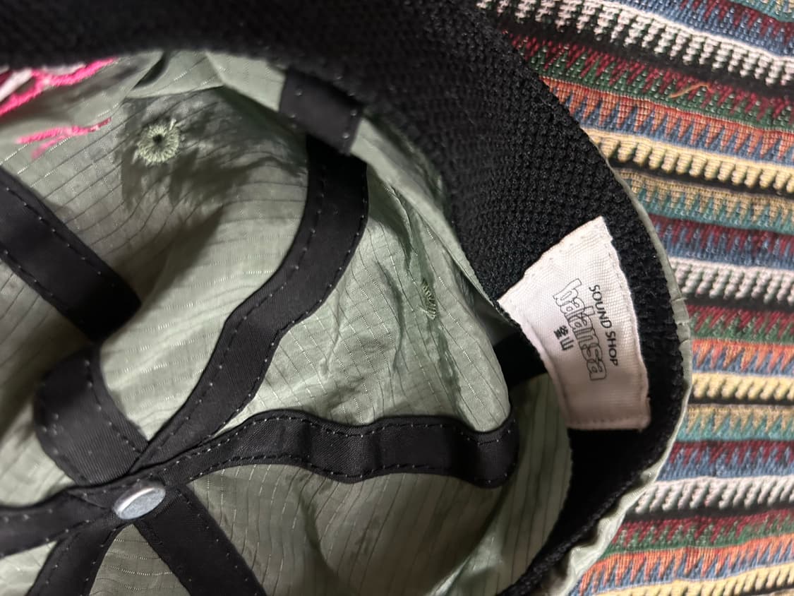 Sound shop Balansa 발란사 나일론 캠프캡 상품이미지2