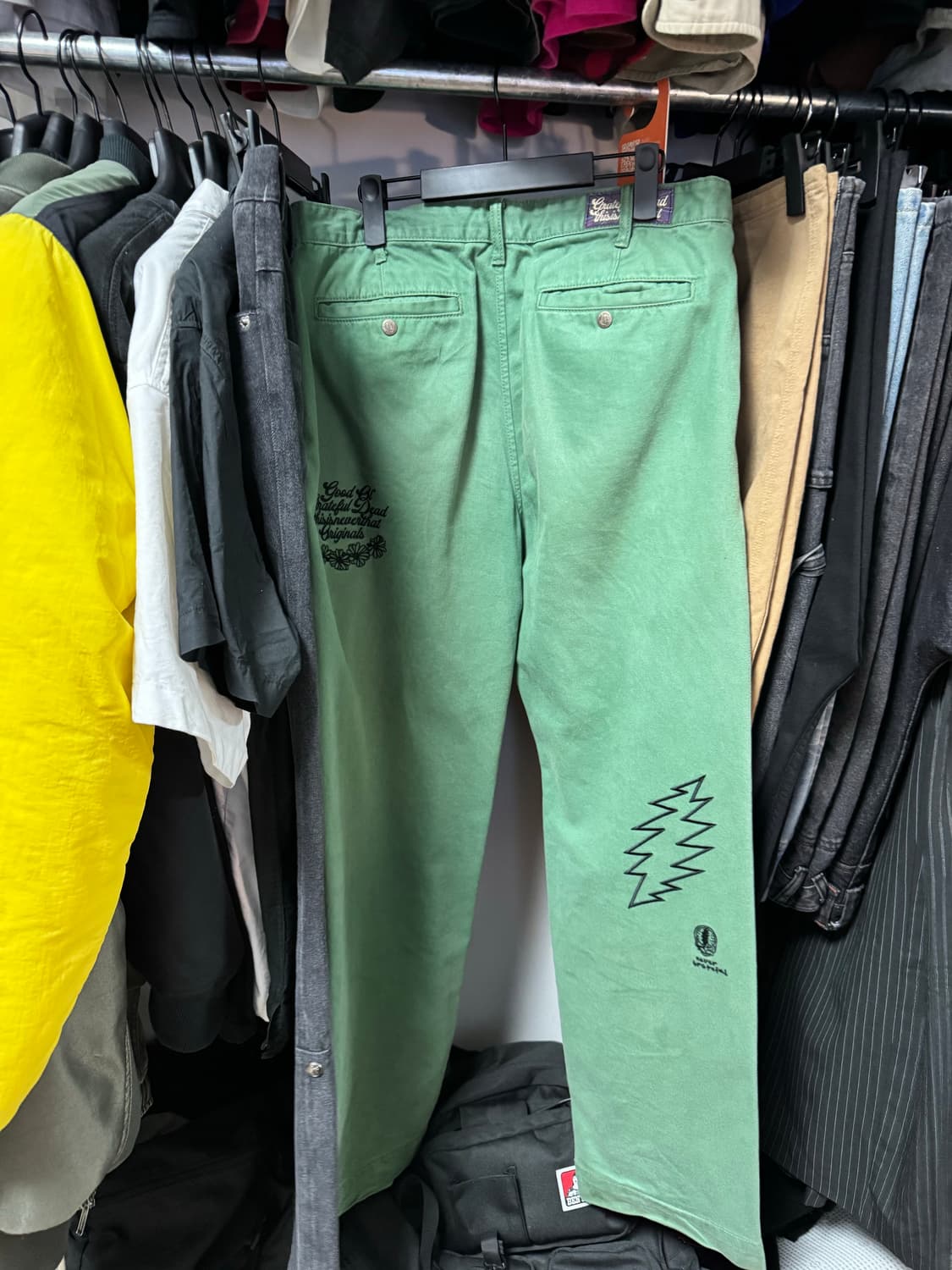 디스이즈네버뎃 그레이트풀데드 아이코노그래픽 워크 팬츠 상품이미지2