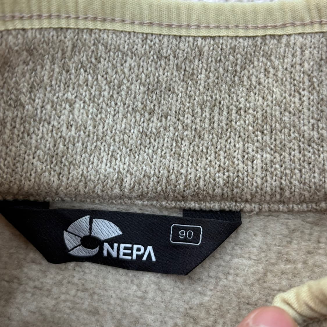 90 네파 아웃도어 플리스 집업 자켓 0414E 상품이미지3