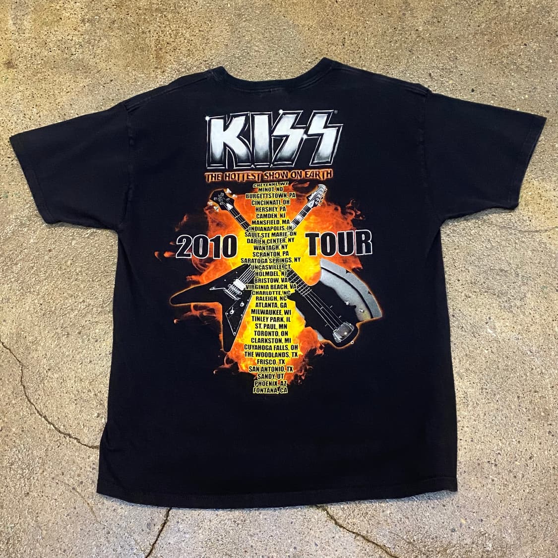 미국 빈티지 KISS 밴드티 반팔티 락티셔츠 락티 상품이미지4