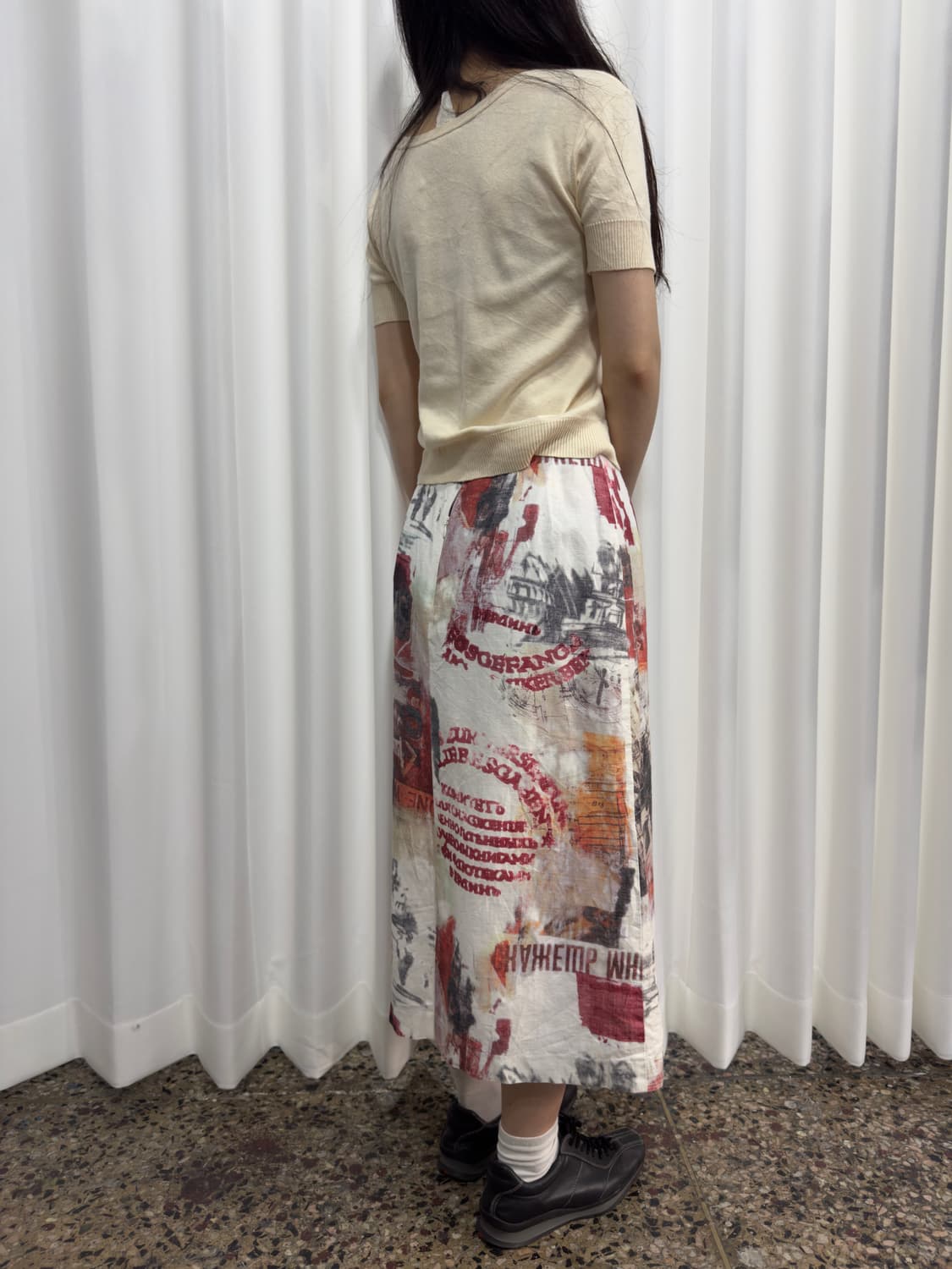 printing skirt 상품이미지3