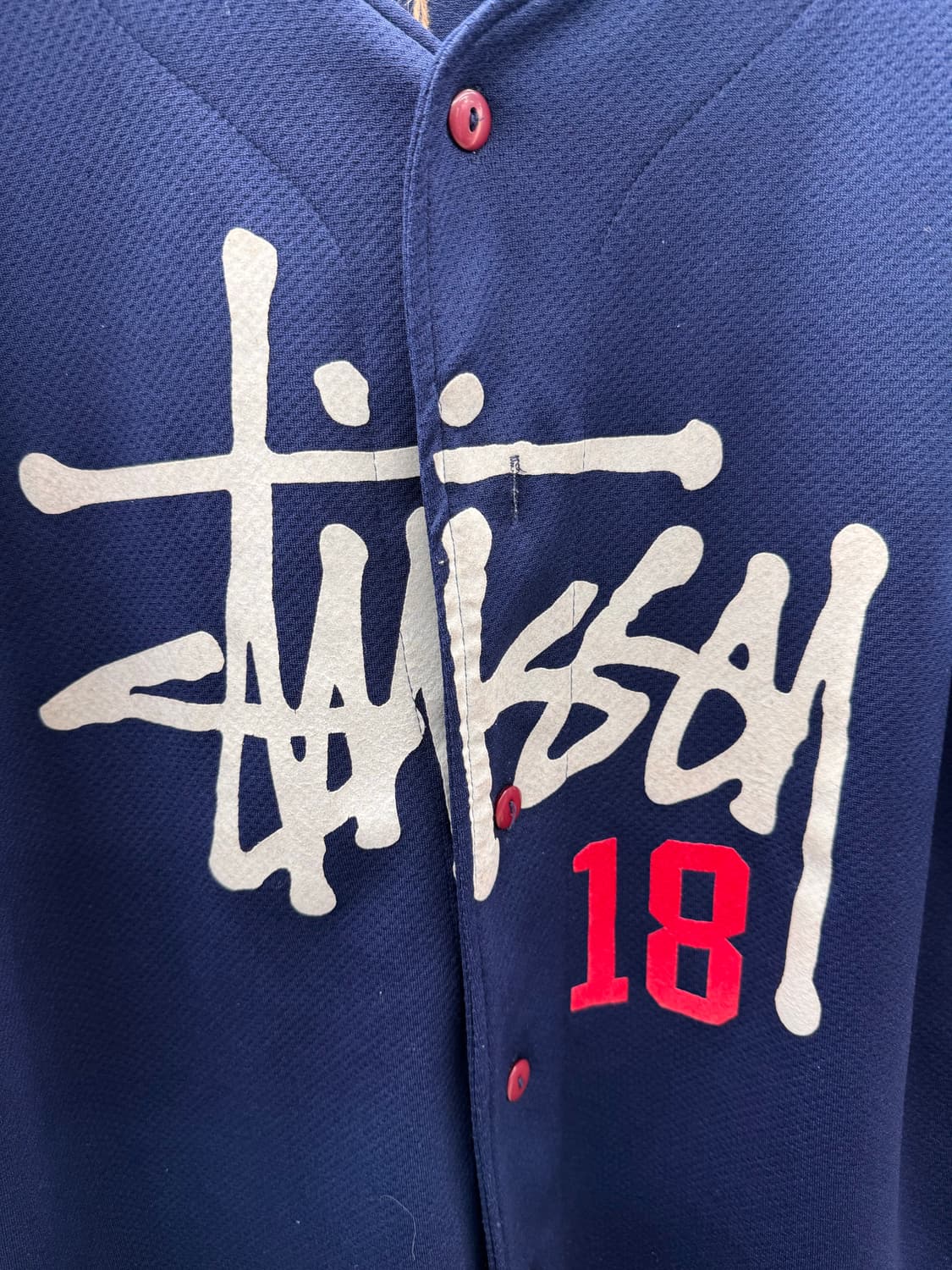 90s stussy 베이스볼 반팔 스투시 상품이미지2