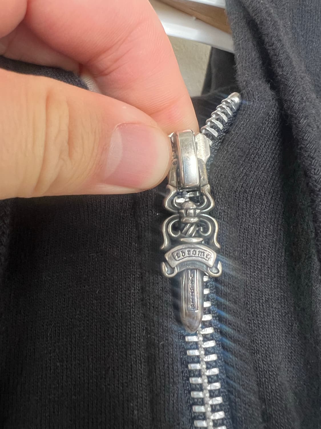 [L] 크롬하츠 버티컬 후드집업 상품이미지5