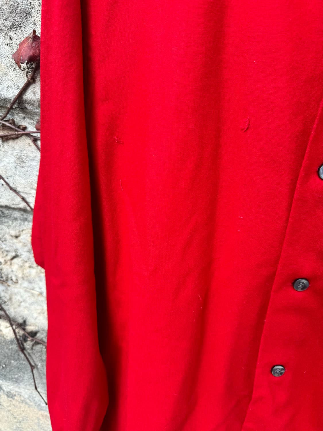 60s 펜들턴 빈티지 울 셔츠 레드 L 상품이미지6