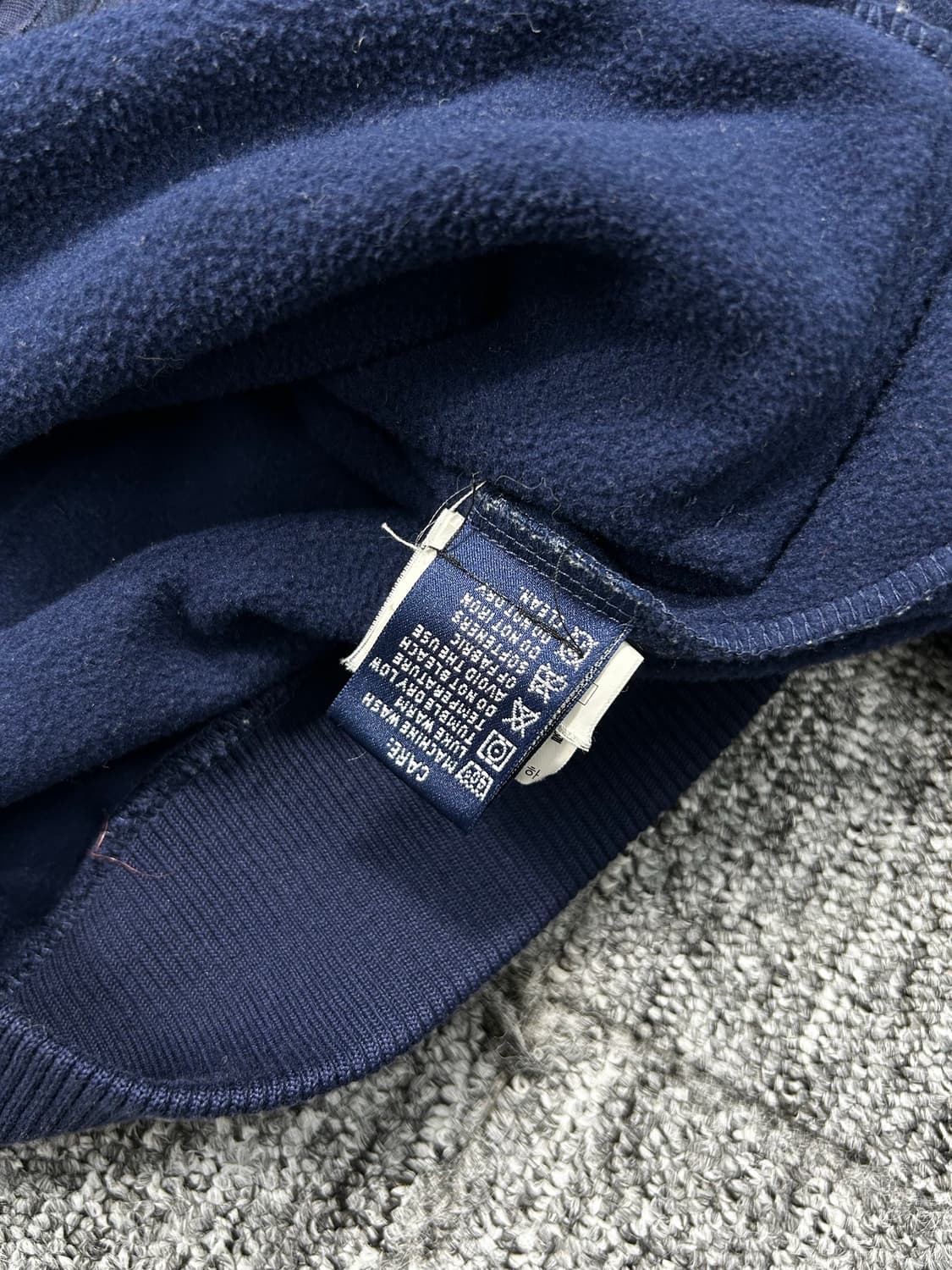 폴로 랄프로렌 골프 네이비 니트 집업 S 상품이미지8