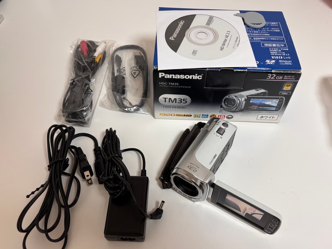 🌟고마츠나나 캠코더🌟(풀박) 파나소닉 HDC-TM35 빈티지 캠코더 상품이미지2