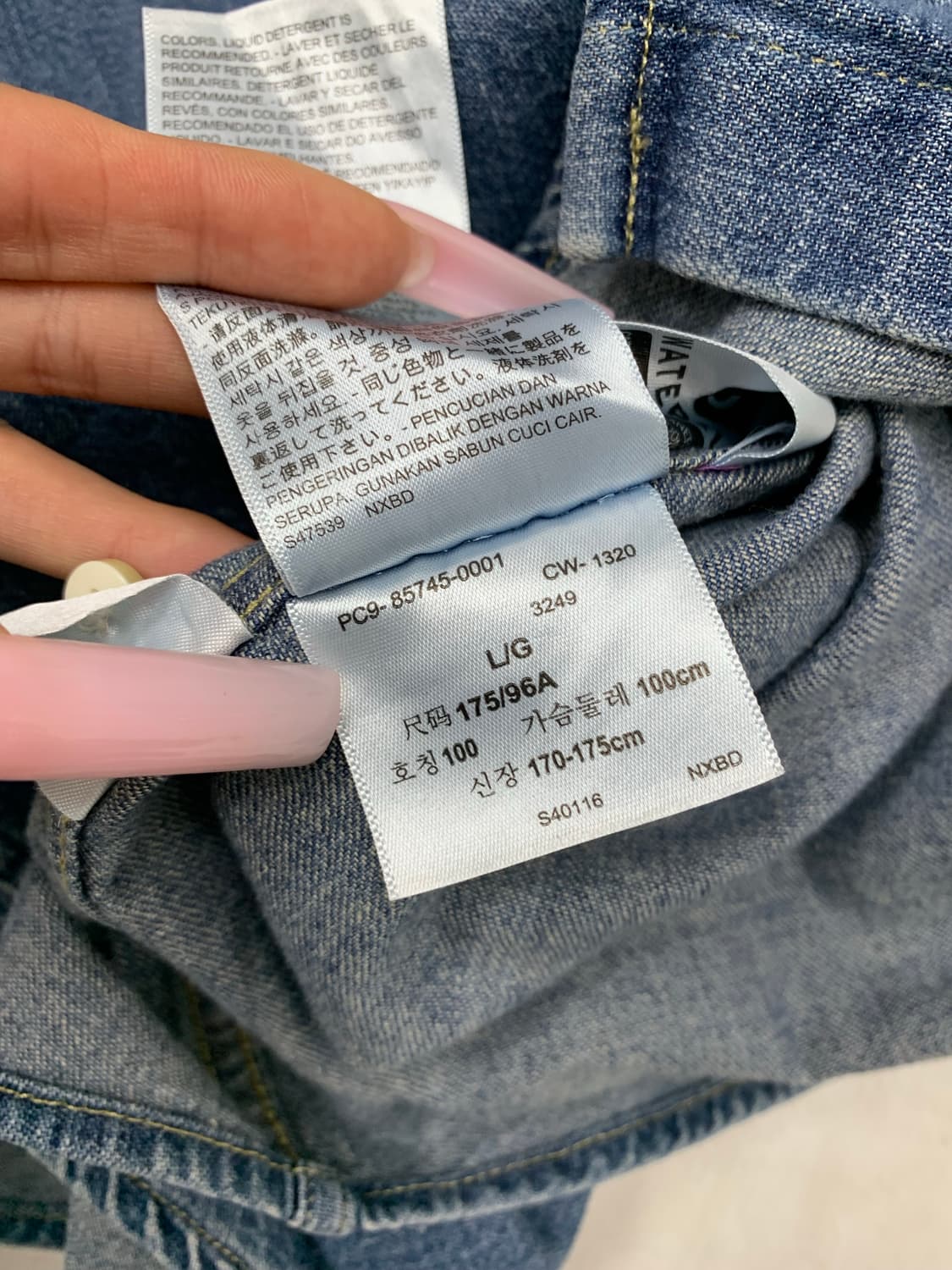 리바이스 데님 셔츠 #677 상품이미지5