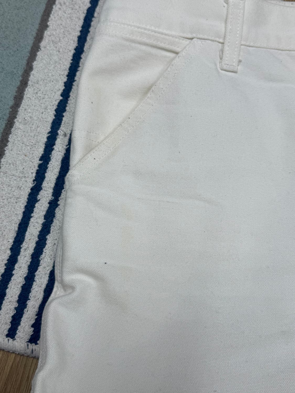 칼하트윕 싱글니 팬츠 30 화이트 상품이미지6