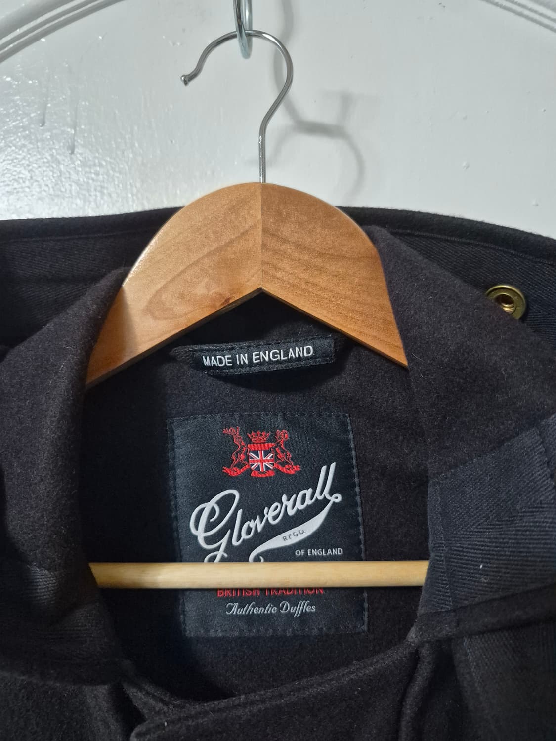 (42) 글로버올 후디드 더플코트 블랙 상품이미지5