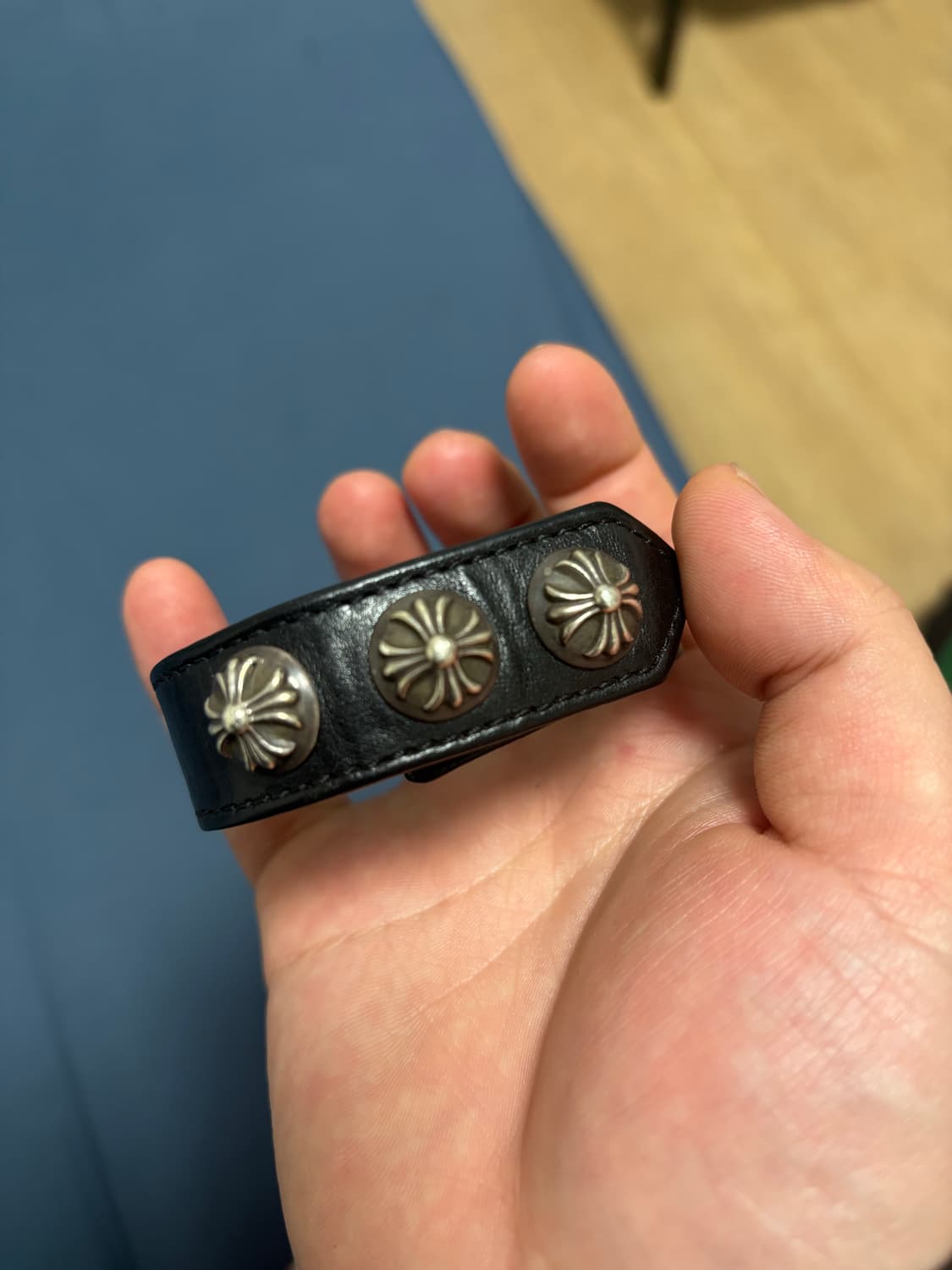 크롬하츠 레더 팔찌 상품이미지2