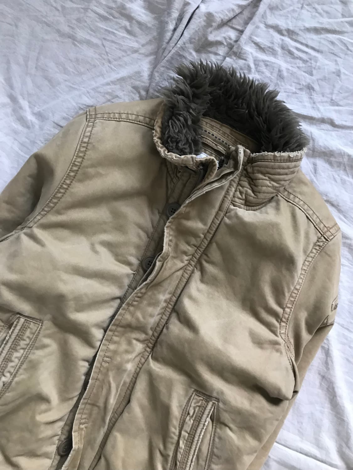 아베크롬비 쉐르파 베이지 헤비 자켓 상품이미지6